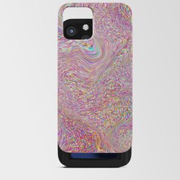 Colourful Abstract Trippy Swirl Pattern iPhone Card Case