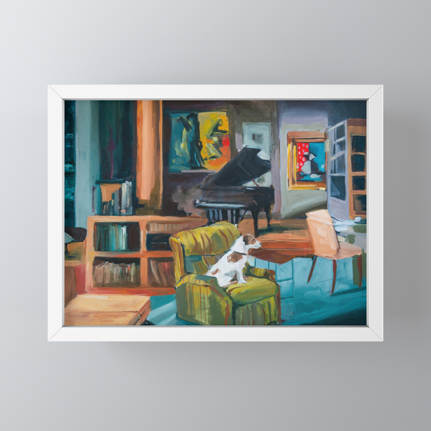 Frasier S Apartment Framed Mini Art Print By Lizfrankland Society6