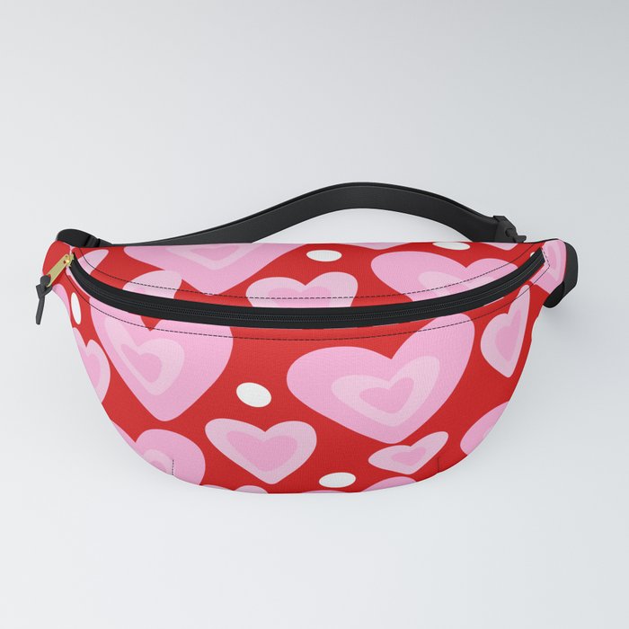 In the Mood for Love - red and pink Fanny Pack