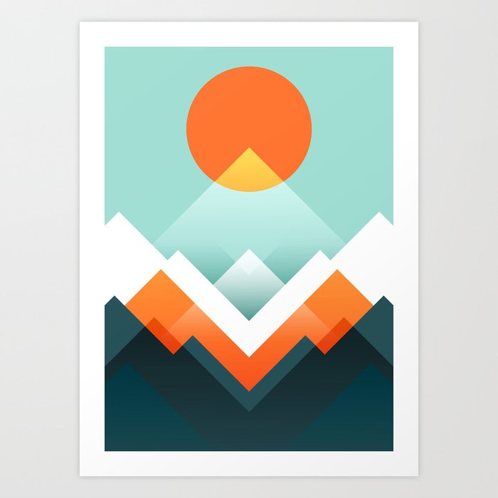 Everest Art Print