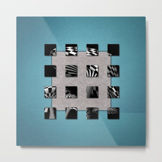 SQUARE AMBIENCE - Sports Metal Print