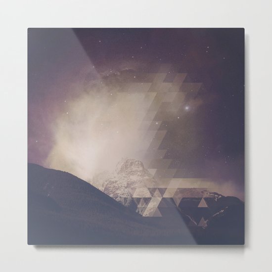 Space Mountain Metal Print