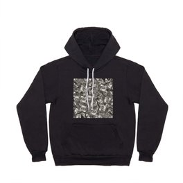 Luxurious Glam Trendy Wrapped Silver Foil Hoody