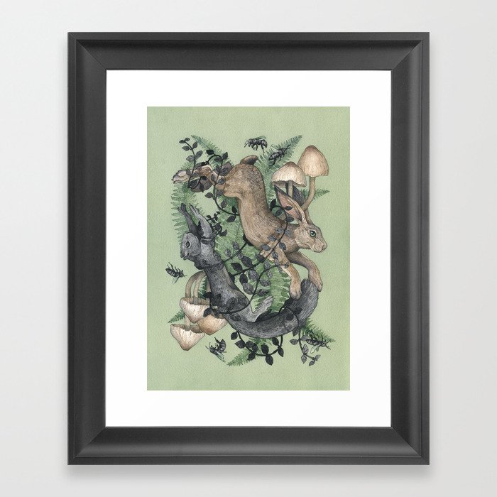 Forest Framed Art Print