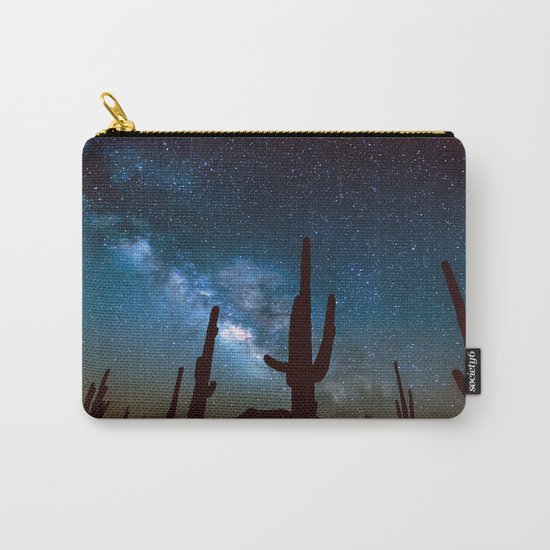 Milky Way Cacti Carry-All Pouch