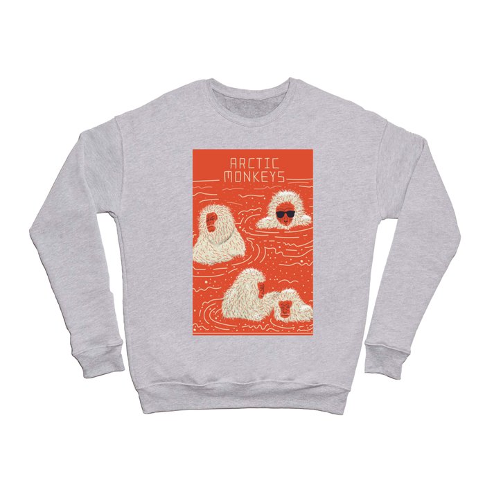 Actual Arctic Snow Monkeys Crewneck Sweatshirt