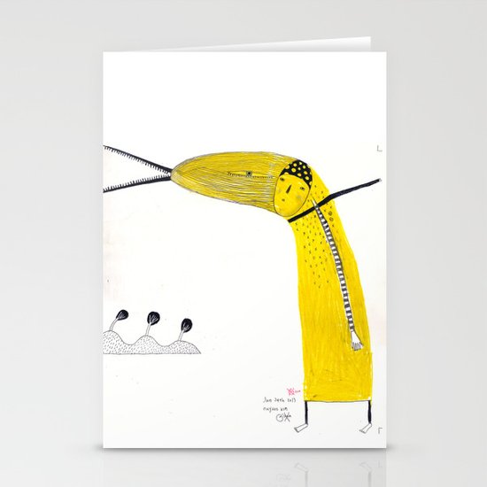 A single rose can be my garden. Stationery Cards