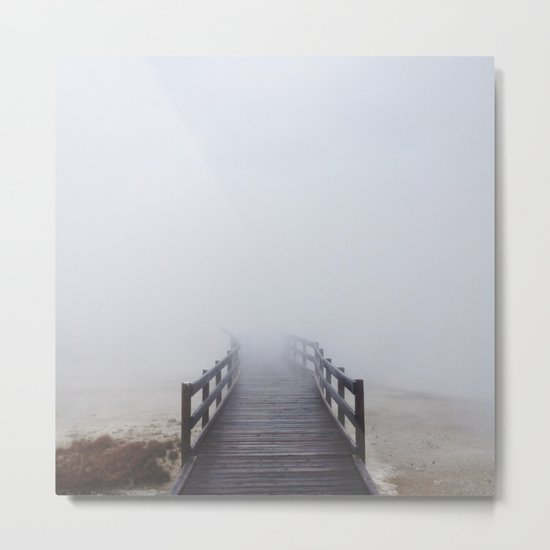 Geyser Steamway Metal Print