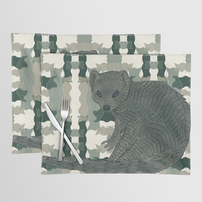 Banded Mongoose Placemat