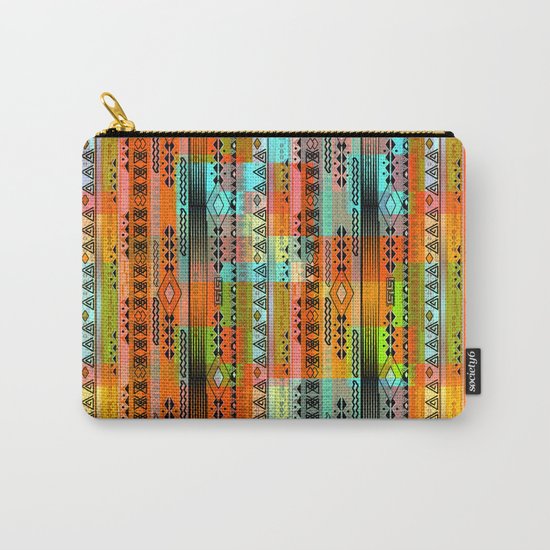 Abstraction. The rainbow pattern. 1 Carry-All Pouch