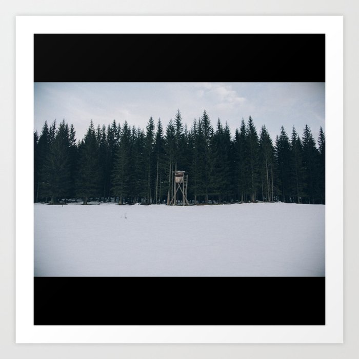 Snow Blind for Hunter - Hunting Art Print