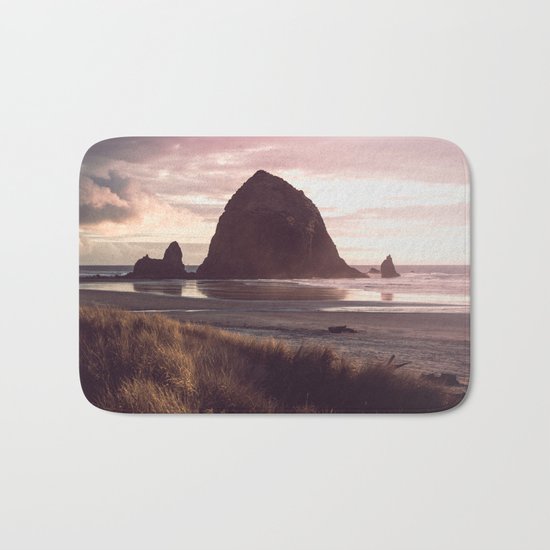 Cannon Beach Sunset Bath Mat