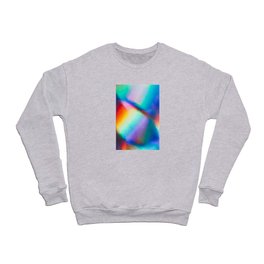 Iridescent metallic refraction Crewneck Sweatshirt