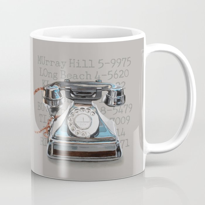 Vintage Telephone Coffee Mug