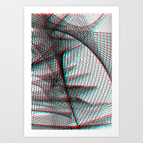 Asymmetriphobia Art Print