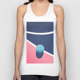 Basketball Court Unisex Tank Top