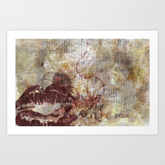 Secrets Art Print