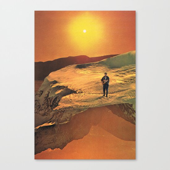 The Singer (ty) Canvas Print
