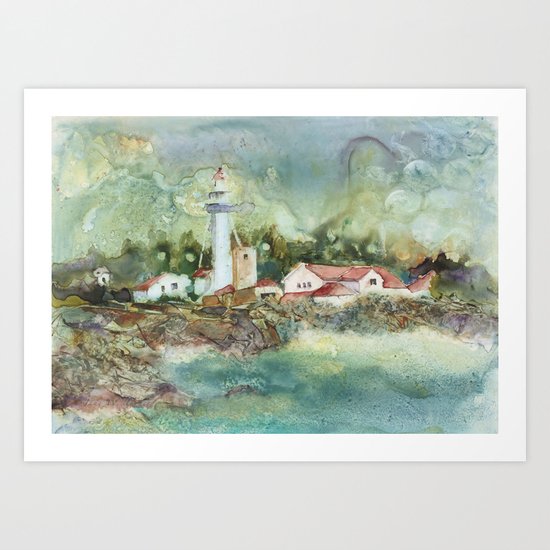 Whitefish Point Art Print
