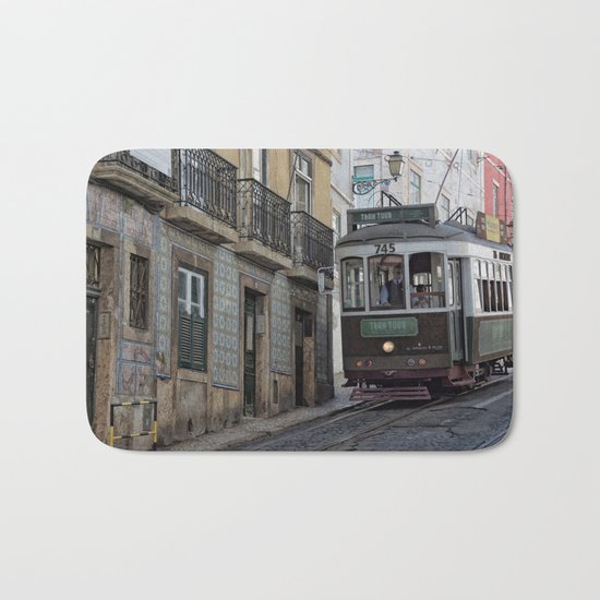 Tram tour Lisboa 2 Bath Mat