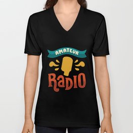 Ham Radio Gifts: Amateur Radio Unisex V-Neck