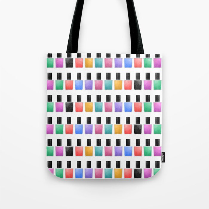 Nail Polish Tote Bag By Avenger Society6 Nail Polish Tote Bag By Avenger Society6