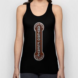 Vintage Neon Arturo Fuente Sign Ybor City Florida Tank Top