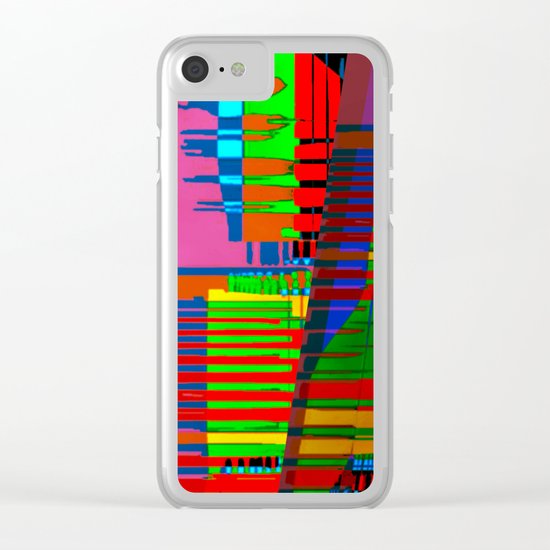 Spatial Segmentation 17-07-16 Clear iPhone Case