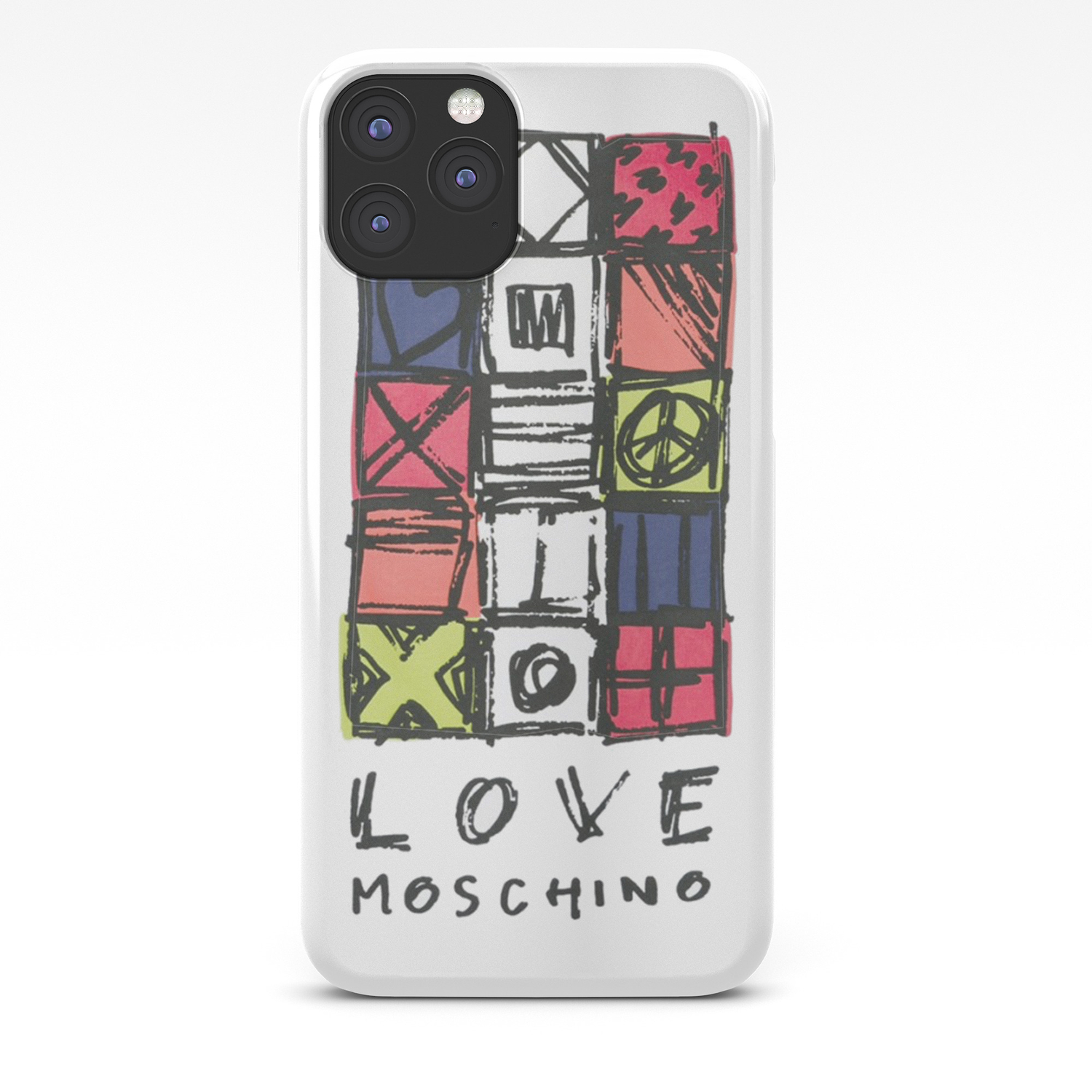 Love Moschin Moschino New Fashion Art Cute Style Trend Kenzo 18 19 Color Mixed Shirt Cover Iphone Case By Abllo Society6