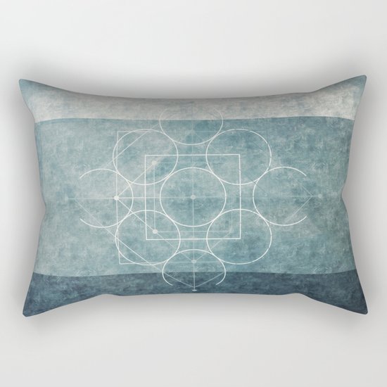 Ancient Symbols Rectangular Pillow