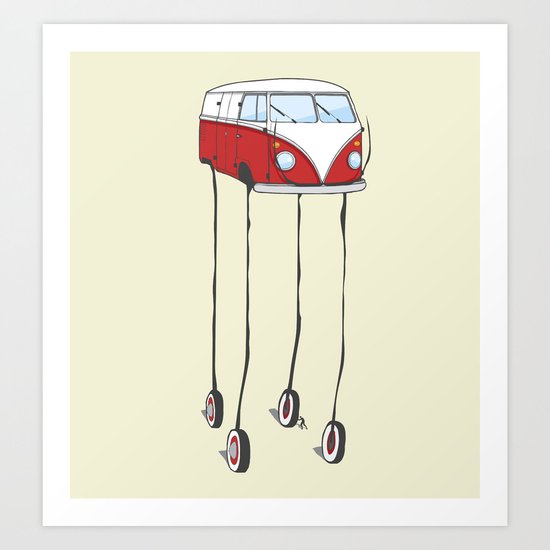 the daliwagen Art Print