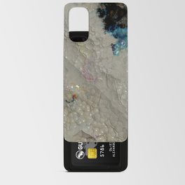 Grey shiny texture Android Card Case