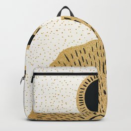 Sun and Moon Relationship // Cosmic Rays of Black with Gold Speckle Stars Cool Minimal Digital Drawn Backpack | Picture The Of In Q0, Drawing, Beach Ocean Surf, Hanging Summer Girl, Sunset Sunrise Board, Space Awesome Nice, Vertical Positive An, Glitter Glittery Lux, Curated, Surfing Surfer Chill 