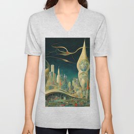 World of Tomorrow V Neck T Shirt