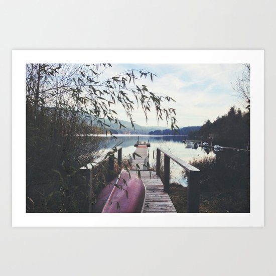 Dock 2 Art Print