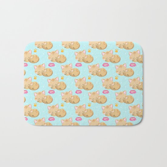 Cute Cat #3 Bath Mat
