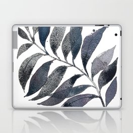 Textured Watercolor Palm Leaf Laptop Skin