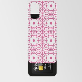 Spring Daisy Retro Lace Hot Pink Android Card Case