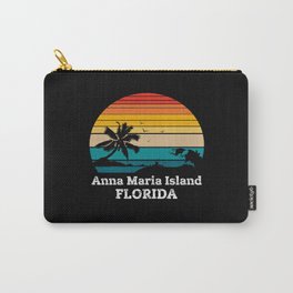 Anna Maria Island FLORIDA Carry-All Pouch | Miamisunset, Floridasea, Floridasunset, Vacationbeach, Annamariaisland, Surfingbeach, Floridaflorida, Summerflorida, Graphicdesign, Floridabeach 