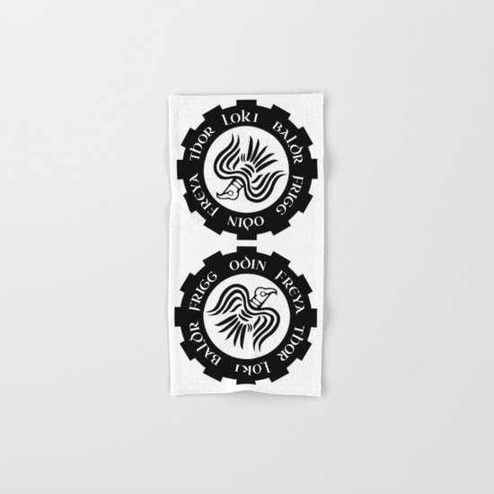 Raven Banner Hand & Bath Towel