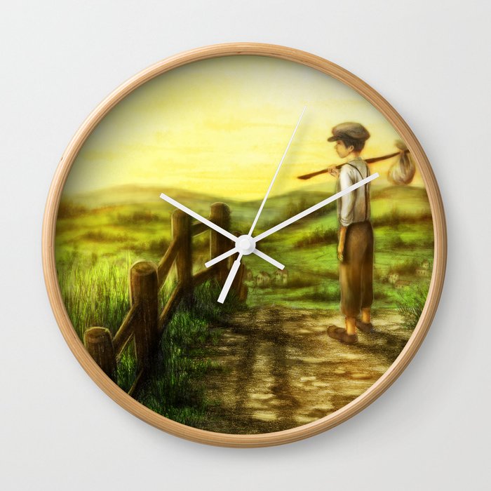 The Fool on The Hill Wall Clock