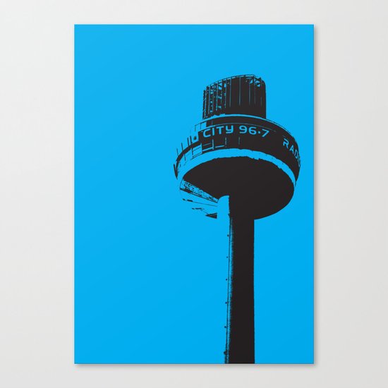 Radio City Canvas Print