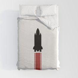 Outer Space Spacecraft Vehicle Vol. 1 Duvet Cover