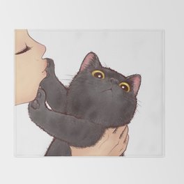 pix Pastel Cute Throw Blankets society6