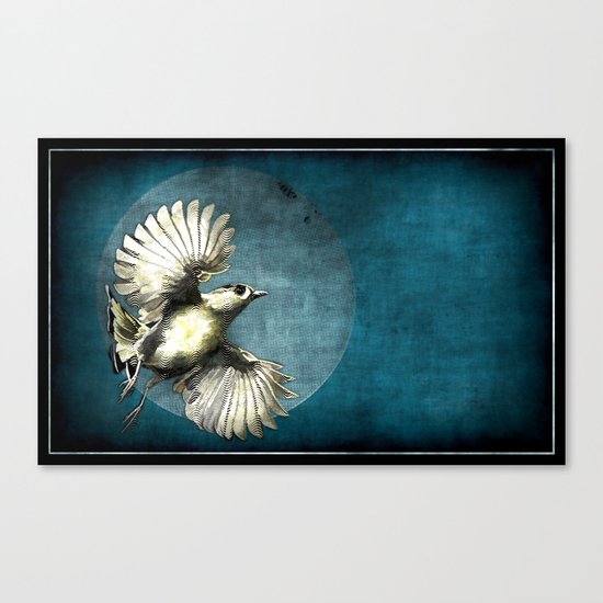 Fly Me to the Moon Canvas Print