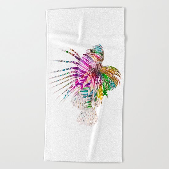 When I Dream of Lionfish Beach Towel