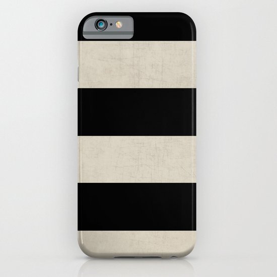 vintage black stripes iPhone & iPod Case