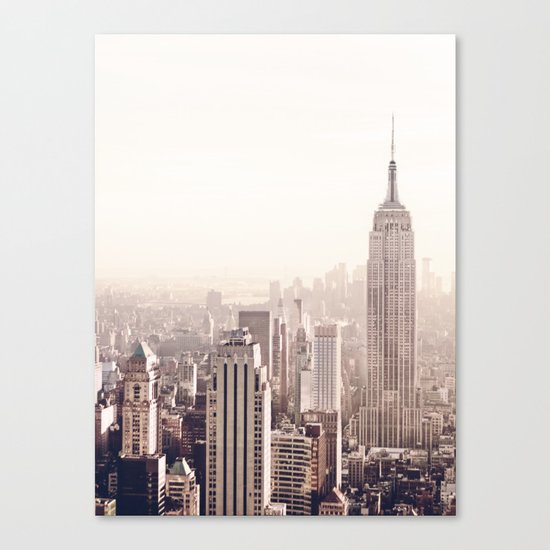 New York City Above the Cityscape Canvas Print
