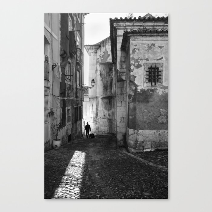 Leaving Lisbon Canvas Print