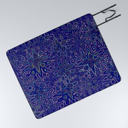 Millions and billions of stars, abstract starry night sky Picnic Blanket